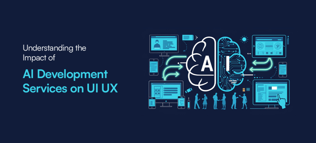 Impact of AI Development Services on UI UX